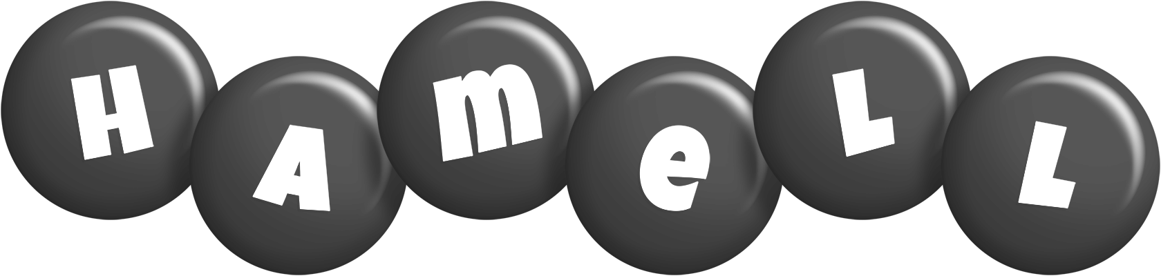 Hamell candy-black logo