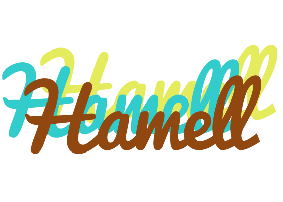 Hamell cupcake logo