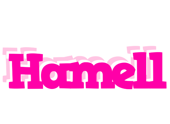 Hamell dancing logo