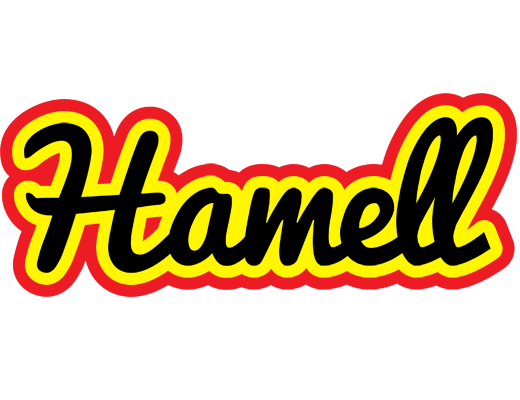 Hamell flaming logo