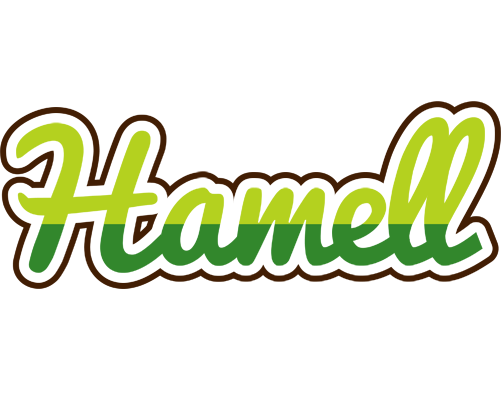 Hamell golfing logo