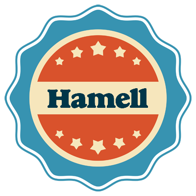Hamell labels logo
