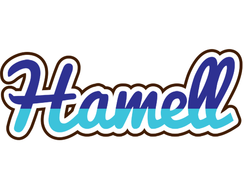 Hamell raining logo