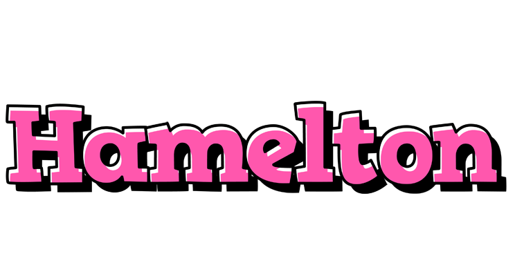 Hamelton girlish logo