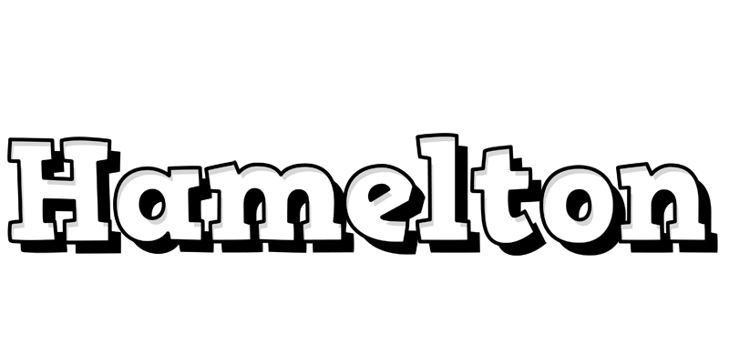 Hamelton snowing logo