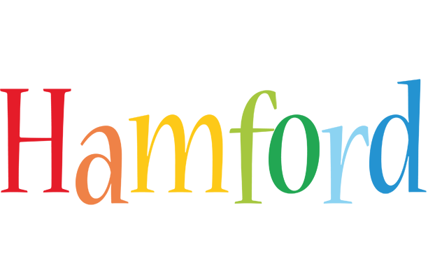 Hamford birthday logo