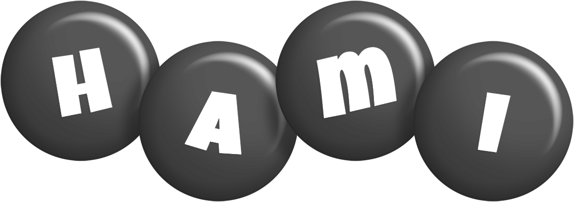 Hami candy-black logo