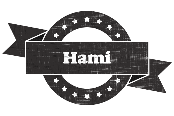 Hami grunge logo