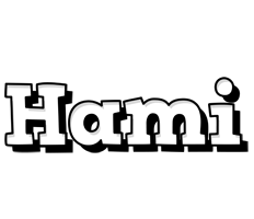 Hami snowing logo