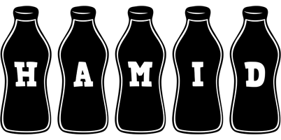 Hamid bottle logo