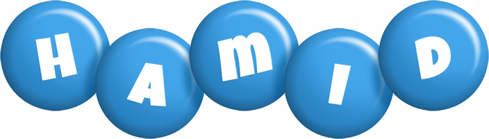 Hamid candy-blue logo