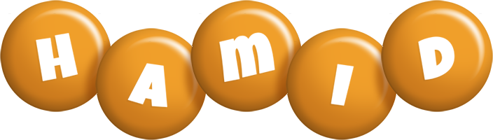 Hamid candy-orange logo