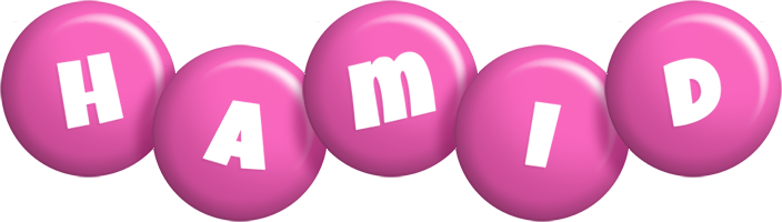 Hamid candy-pink logo