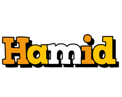 Hamid cartoon logo