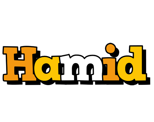 Hamid cartoon logo