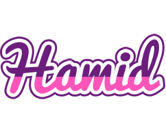 Hamid cheerful logo