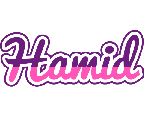 Hamid cheerful logo