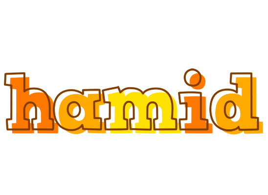 Hamid desert logo