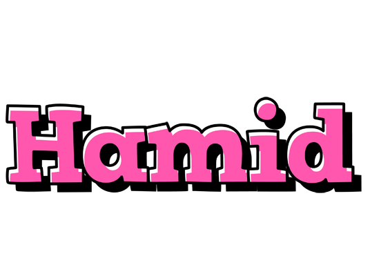 Hamid girlish logo