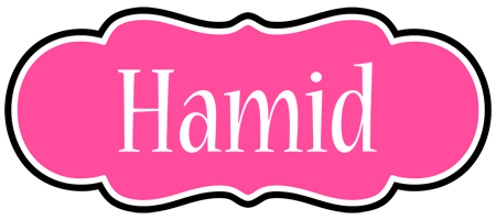 Hamid invitation logo