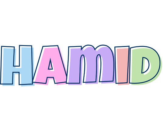Hamid pastel logo