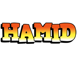 Hamid sunset logo