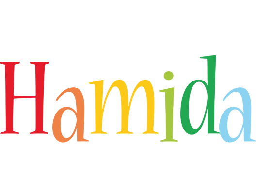 Hamida birthday logo