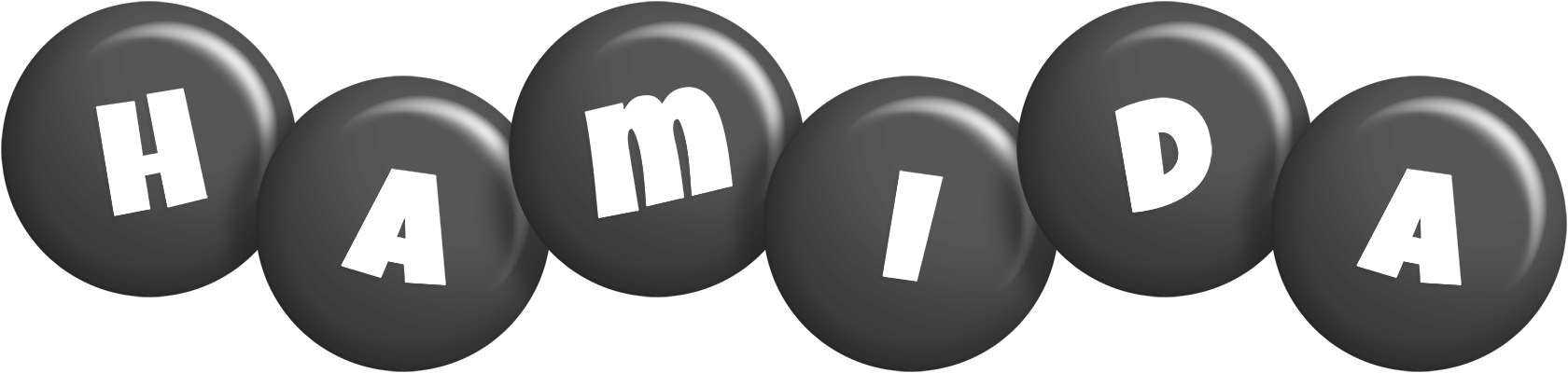 Hamida candy-black logo