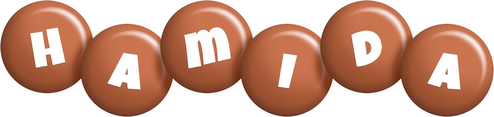 Hamida candy-brown logo