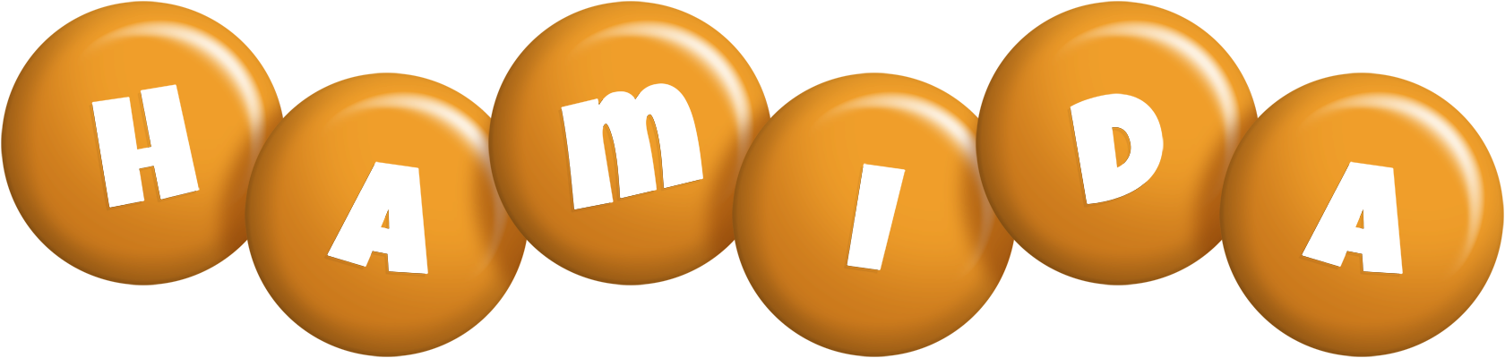 Hamida candy-orange logo