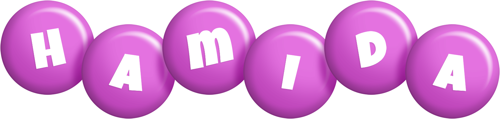 Hamida candy-purple logo