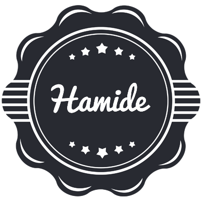 Hamide badge logo