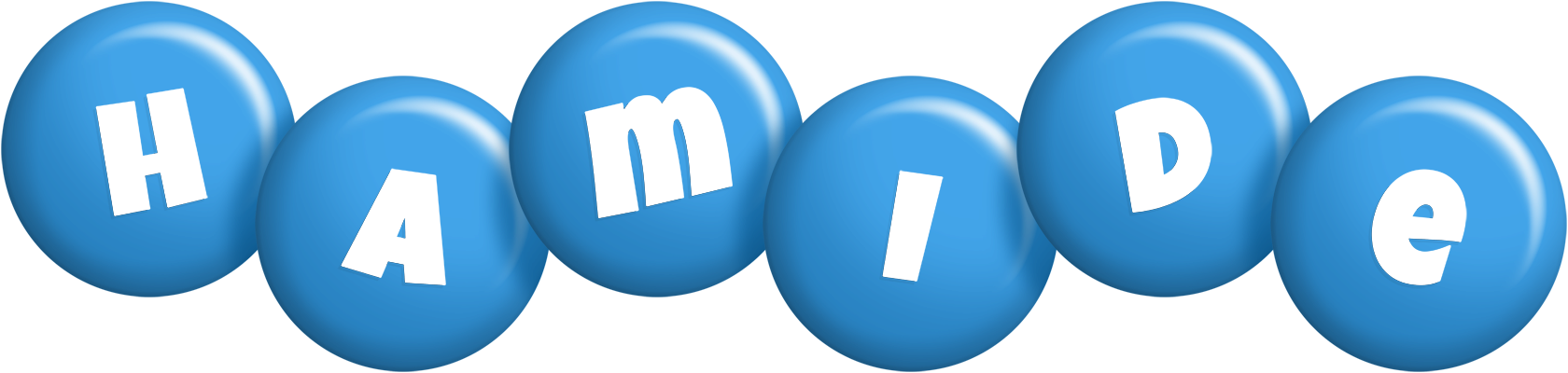 Hamide candy-blue logo