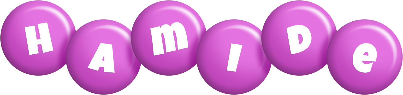 Hamide candy-purple logo