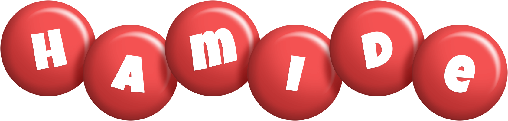 Hamide candy-red logo