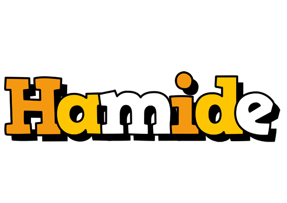 Hamide cartoon logo