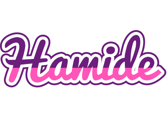Hamide cheerful logo