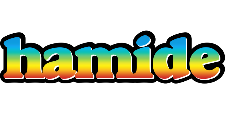 Hamide color logo