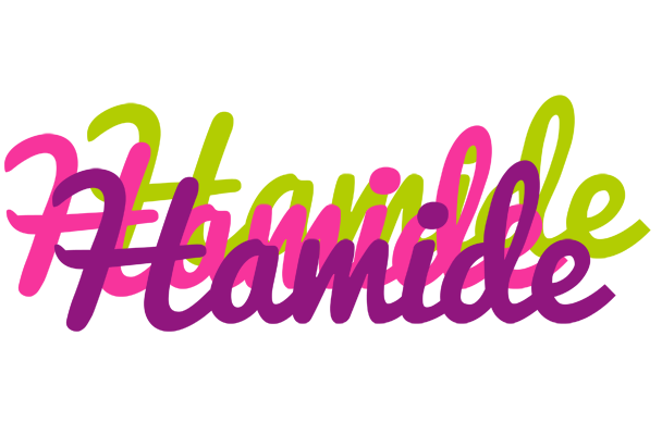 Hamide flowers logo