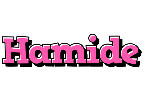 Hamide girlish logo