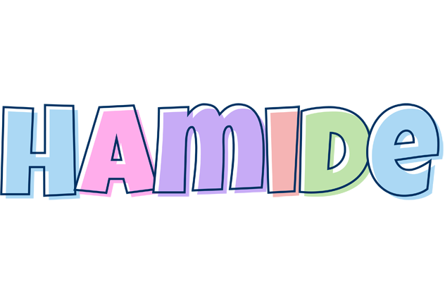 Hamide pastel logo