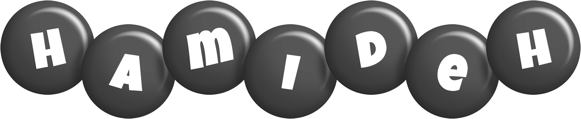 Hamideh candy-black logo