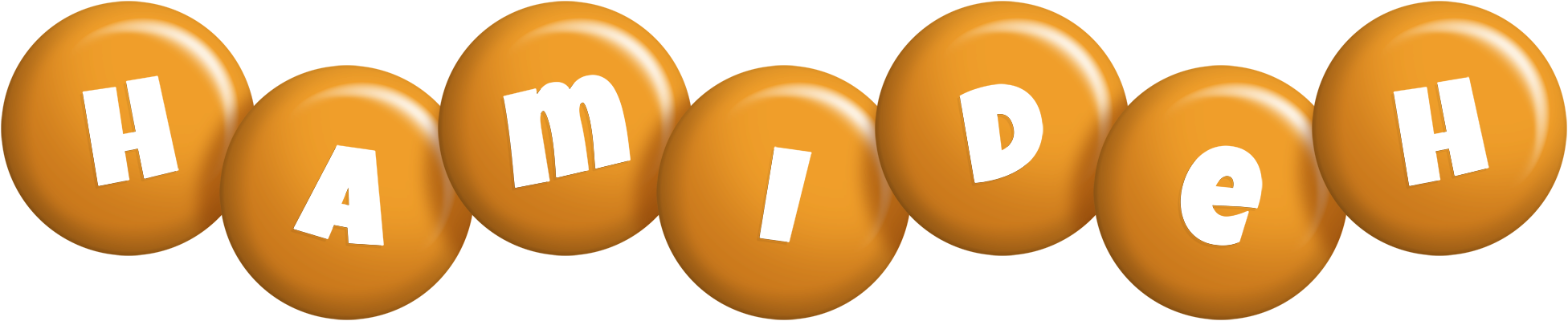Hamideh candy-orange logo