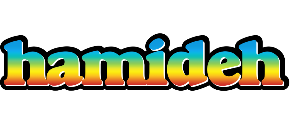 Hamideh color logo