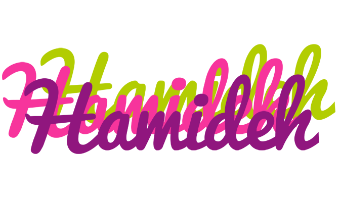 Hamideh flowers logo