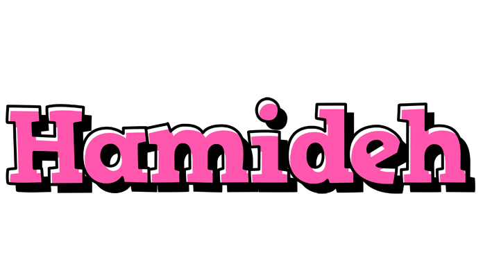 Hamideh girlish logo
