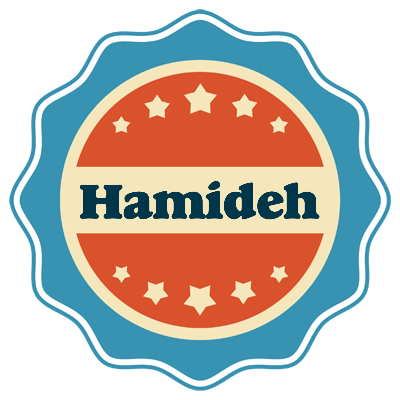 Hamideh labels logo