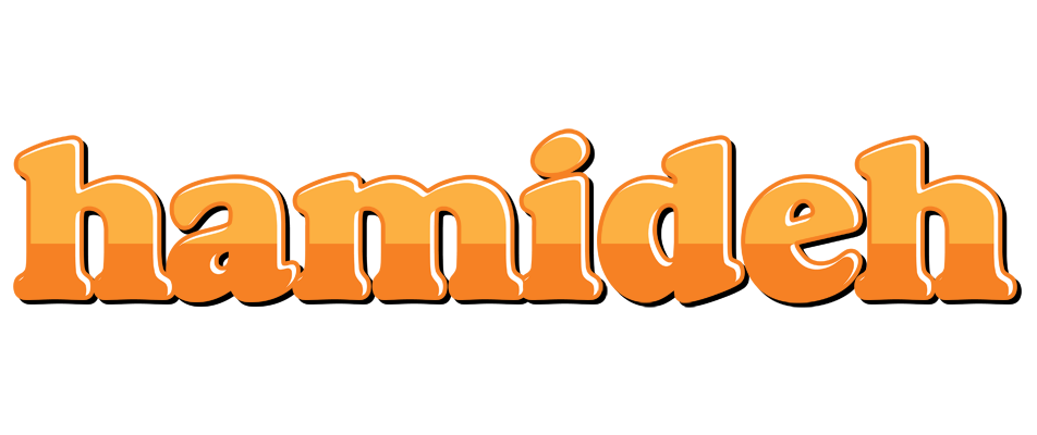 Hamideh orange logo