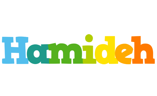 Hamideh rainbows logo