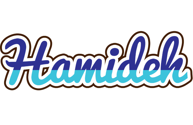 Hamideh raining logo